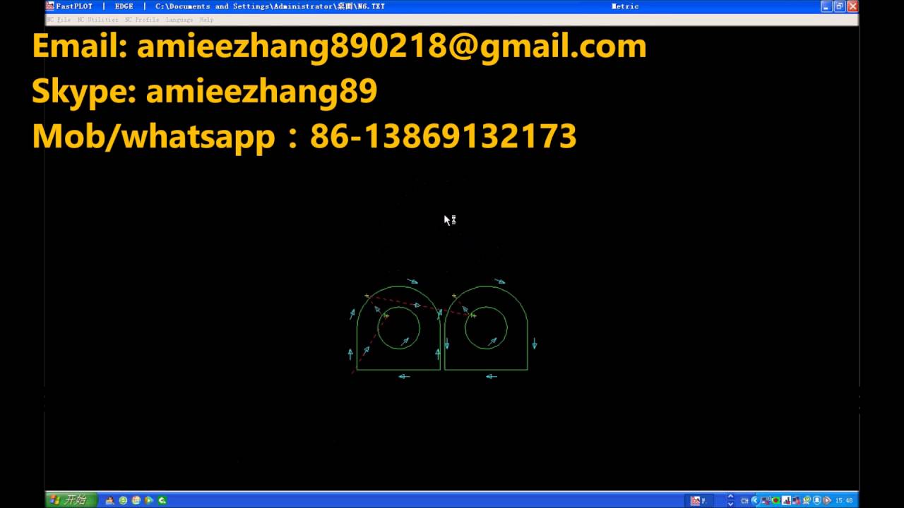FastCAM Software for Plasma Cutting Drilling Machine-Brief Introduction