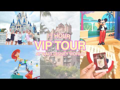 7 Hour Disney World VIP Tour | Vlog