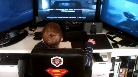 call of duty modern warfare 3 gameplay clip on eyefinity setup