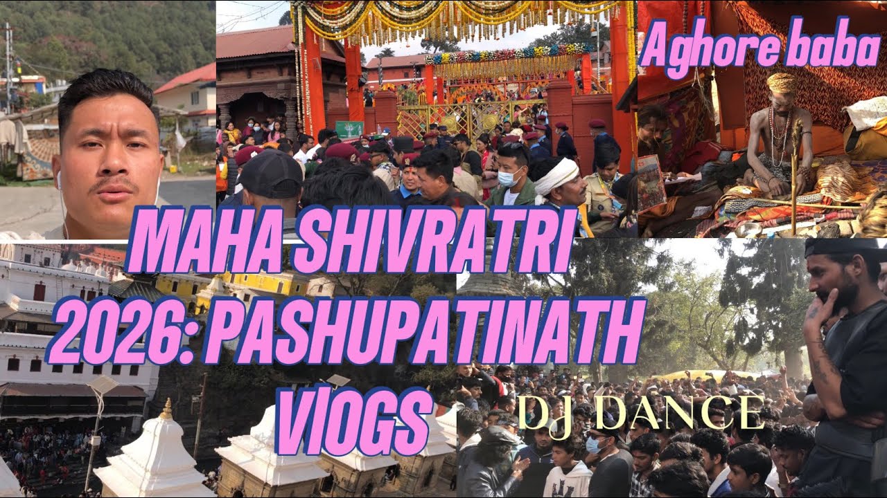MAHA SHIVRATRI 2026: PASHUPATINATH TEMPLE 🙏🙏🛕 #temple #pashupatinath #youtubevideo #support 