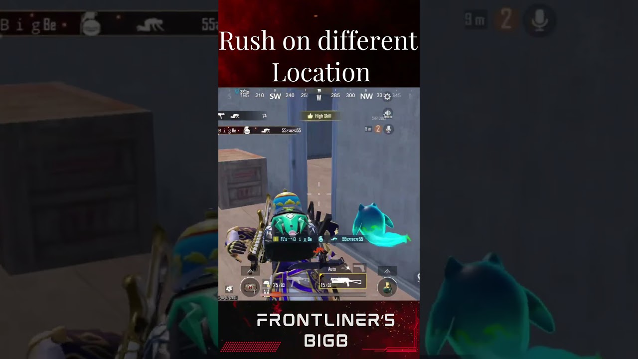 Rush on different Location