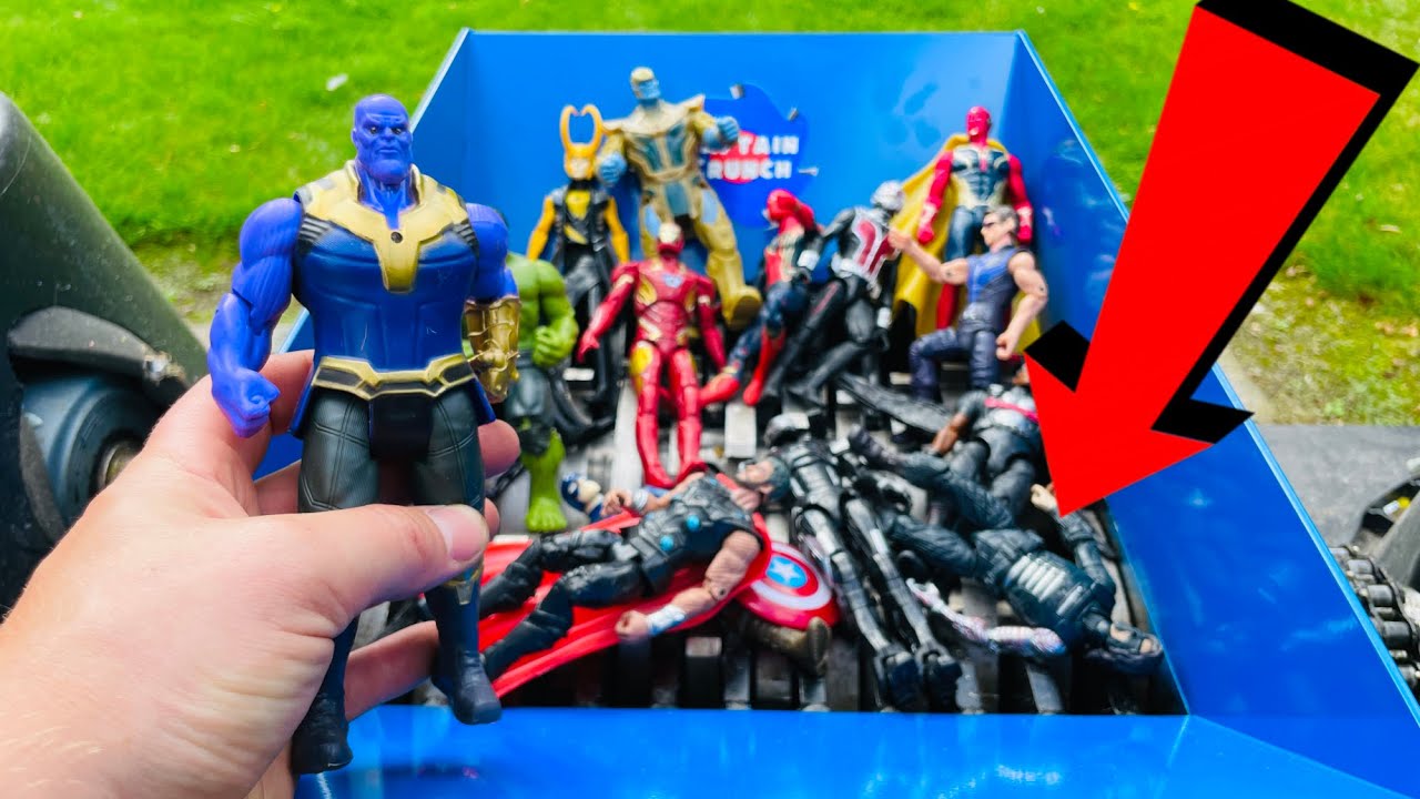 SHREDDER VS MARVEL ACTION FIGURES