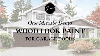 Giani Wood Look for Garage Doors: 1 Minute Demo screenshot 2