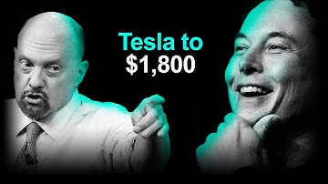Jim Cramer HYPES Tesla, Analyst Says Stock To $1,800