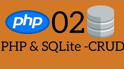 2 - انشاء كلاس class الاتصال بقاعدة البيانات - دورة php + sqlite