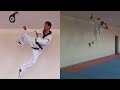Taekwondo Incredible Flying Kicks | Unbleaveable Kicks Skills | @TKD Action