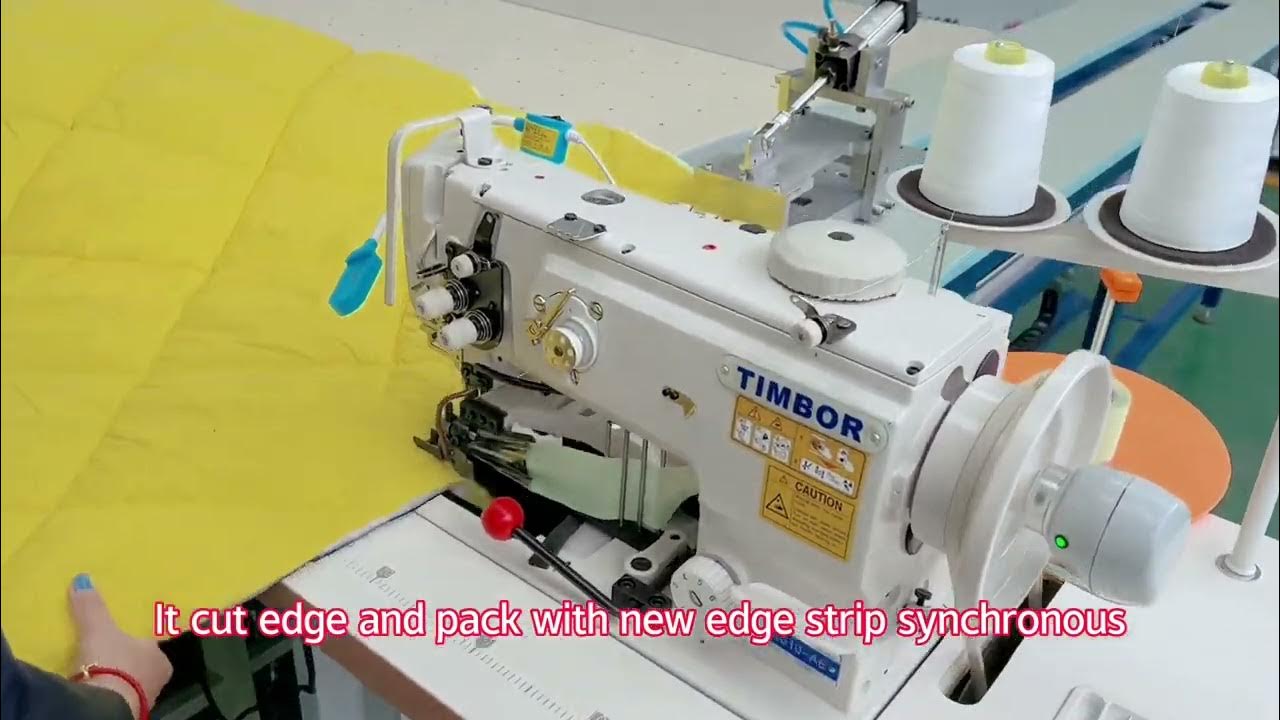 Edge trimming overlock machine QBBBJ2000 for quilts comforters duvets