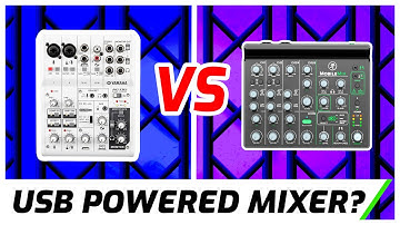 Yamaha AG06 vs Mackie MobileMix | Best USB Audio Mixers?