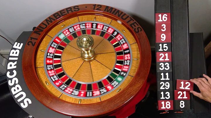 American Roulette 21 Numbers in 12 Minutes