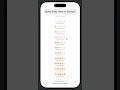 RatingView, Stars Strip in SwiftUI