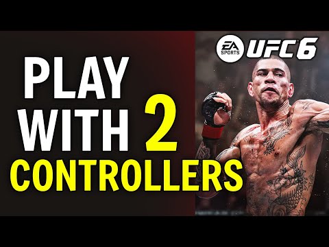 How to Play UFC 6 with 2 Controllers (EASY)