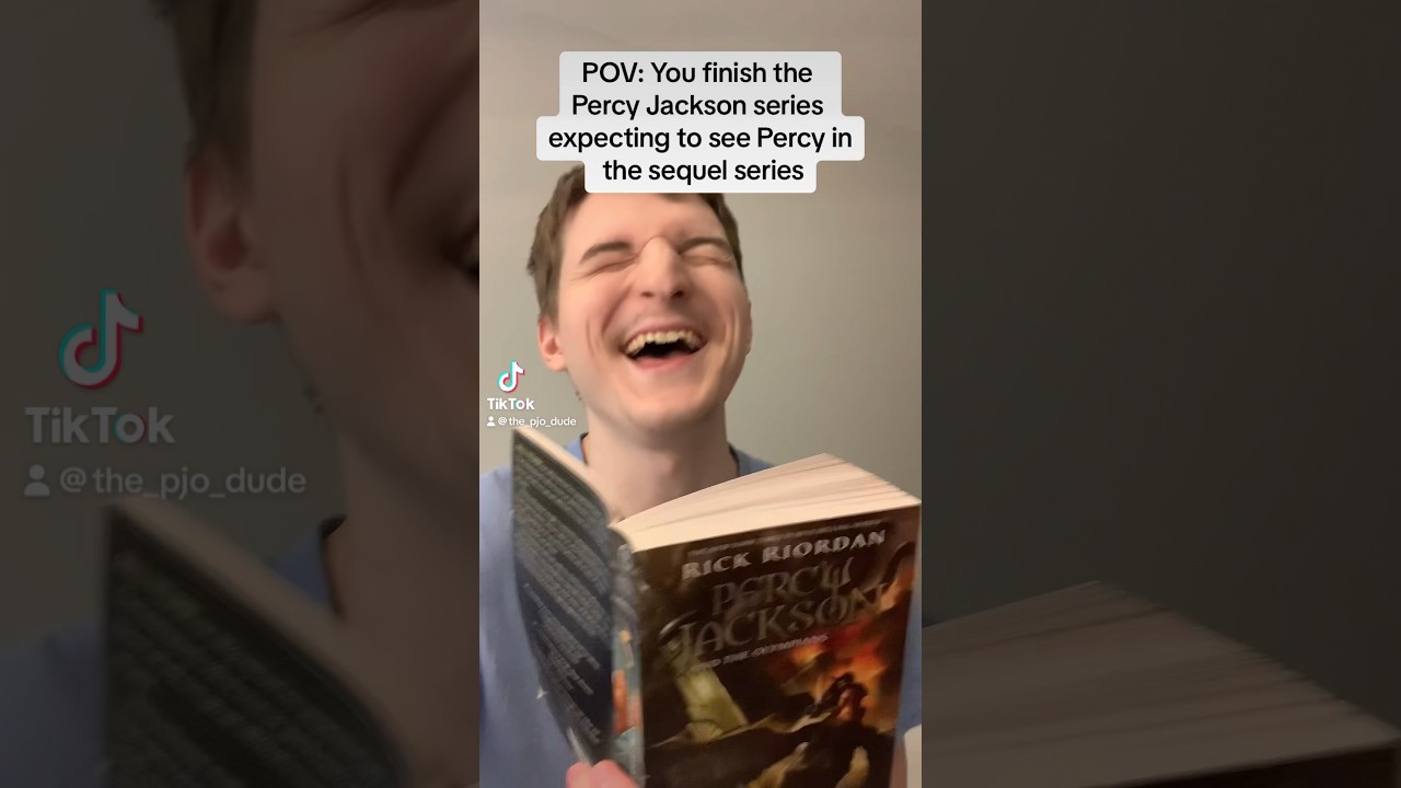 POV: You finish the Percy Jackson series expecting to see Percy in the sequel series