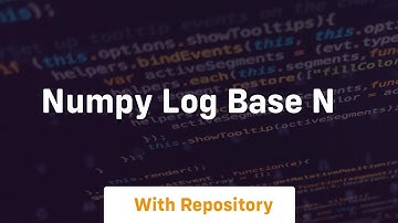 numpy log base n