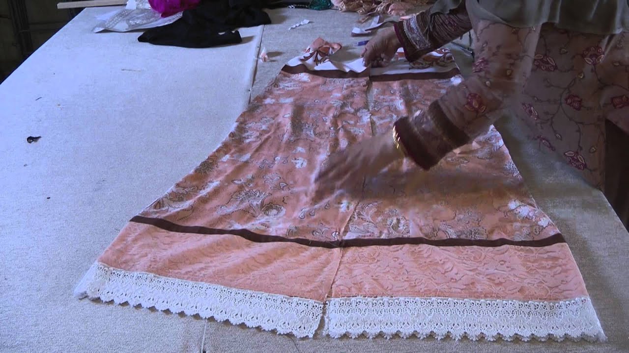 explanation how to sew a dress YouTube