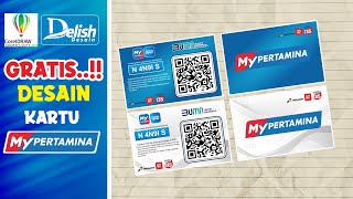 Free Download Desain Kartu MY PERTAMINA