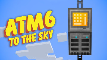 All the Mods 6 To the Sky EP8 Breaking Bedrock + Refined Storage