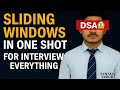 Sliding windows in Data Structure | One Shot | Concept, Examples, and Interview Applications
