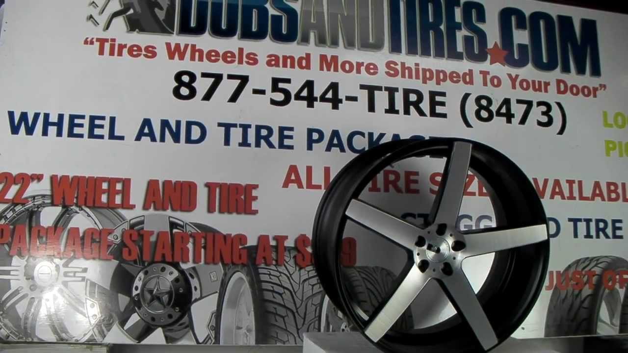 www.DUBSandTIRES.com XO Miami Wheels Machined Black 22 Inch Concaved ...
