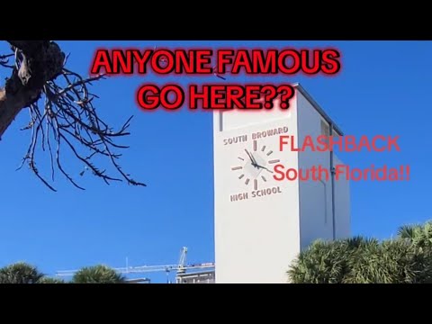 SOUTH BROWARD HIGH SCHOOL on US-1 Just South of Sheridan Street Since 1949! Do We Have Any BULLDOGS?