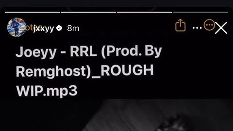 Joeyy - RRL (prod Remghost) unreleased snippet 