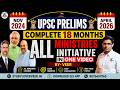 All Ministries Initiatives for UPSC Prelims 2026 | Government Initiatives in 18 Months | Governance