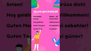 Almanca Selamlaşma Ve Vedalaşma İfadeleri