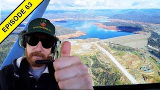 Aerial Tour of California Rice Fields and Lake Oroville Dam!