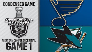 05/11/19 WCF, Gm1: Blues @ Sharks