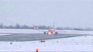 G-Ezui Easyjet Orange 200Th Aircraft Budapest Landing Take Off