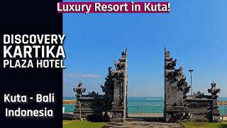 [4k] Discovery Kartika Plaza Hotel Kuta Bali tour 2026 | Best Family Resort in Kuta| Luxury Stay