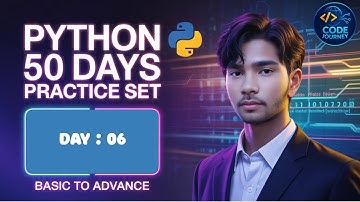 Python Practice Set | Day-06 | Python Practice Set For Beginner | Problem Solving Using Python
