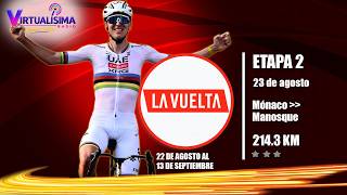 ⭕En vivo VUELTA A ESPAÑA 2026 Etapa 2 | POGACAR - CARAPAZ - BUITRAGO  #lavuelta26