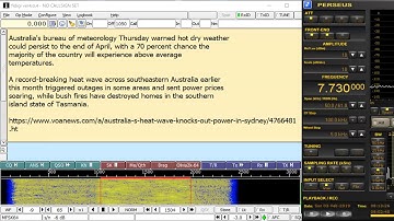 7730 kHz SW Radiogram Feb 03,2019 0802 UTC