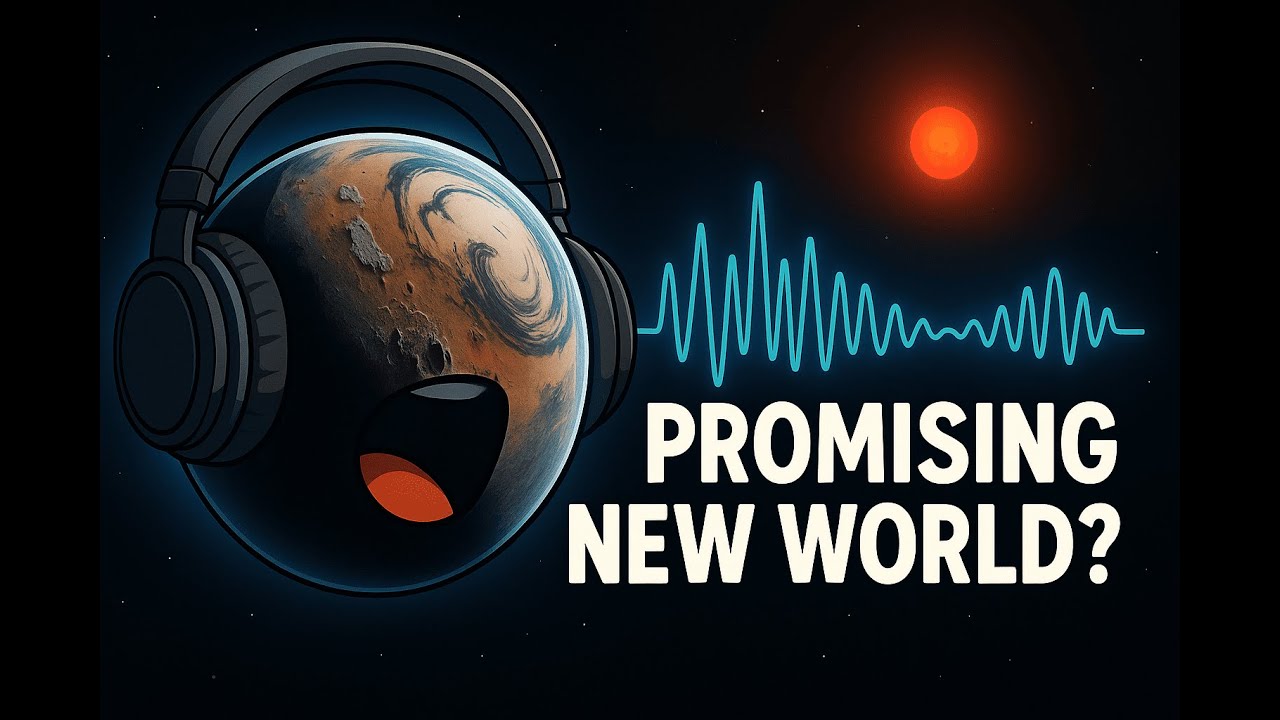 LHS 1140b — The Dark Water World | 2 Hours of Deep Space Music