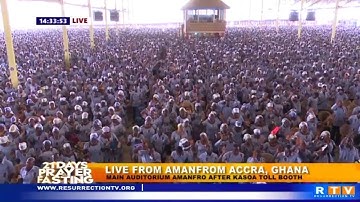 21 DAYS PRAYER AND FASTING.  (26/1/20) SUNDAY SERVICE