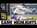 Rockies vs. Padres Game Highlights (7/31/21) | MLB Highlights