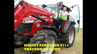 MASSEY FERGUSON 5711 TRACTOR ON DEMO