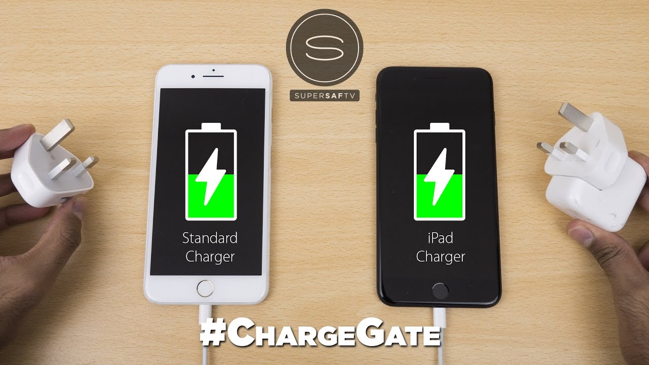 iPhone 7 Plus Battery Charging Test  vs iPad Charger  - ChargeGate