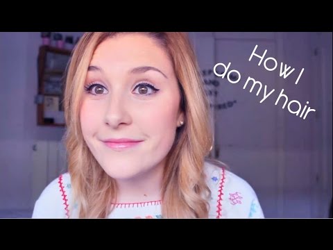 How I do my hair - YouTube