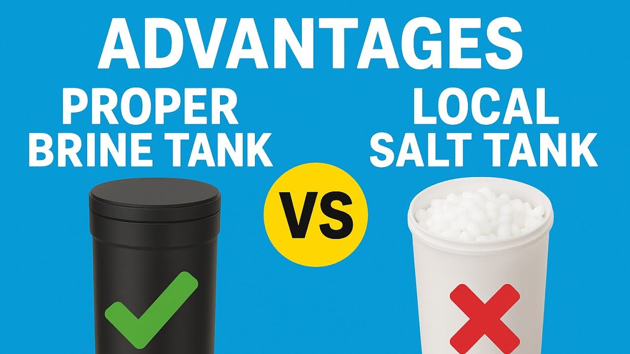 Difference between Normal Tank and Proper Brine Tank Explained | Brine ...