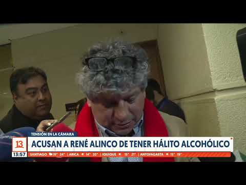 Acusan a diputado René Alinco de tener hálito alcohólico