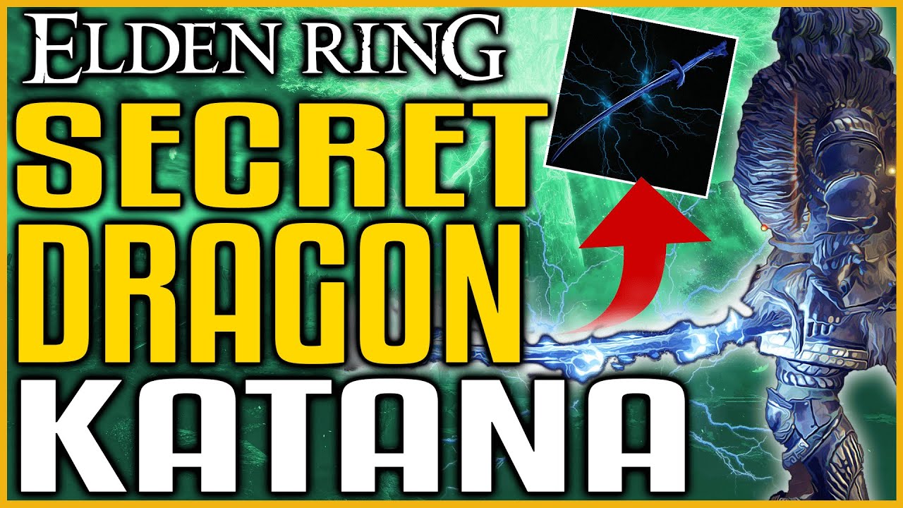 Elden Ring NEW SECRET KATANA DRAGONSCALE BLADE KATANA Location How To