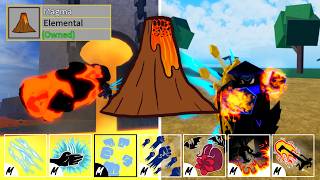 Insane Magma Combos With Every Melee Blox Fruits