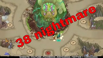 king of defense level 38 nightmare with local heroes