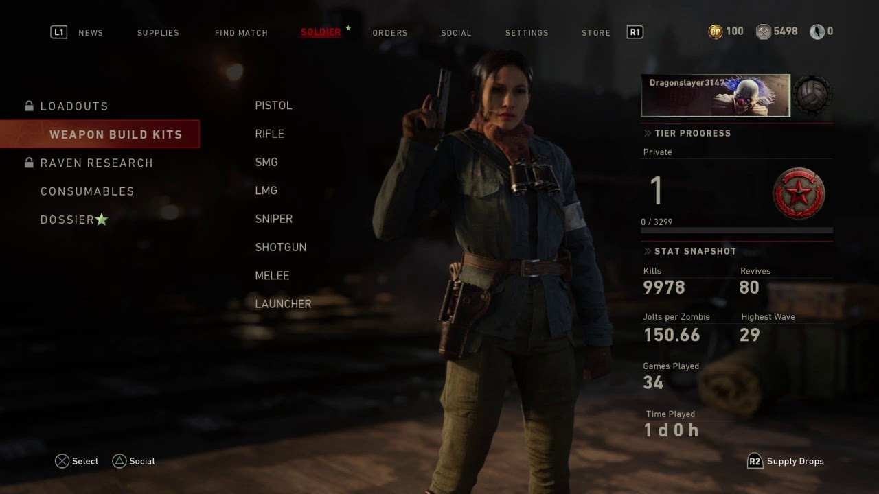 How to prestige in COD WW2 ZOMBIES YouTube