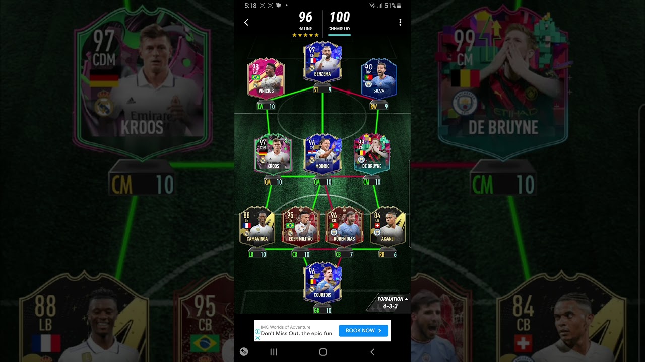 MADFUT 23 - Real Madrid X Manchester City Song 23 23 - Game Play