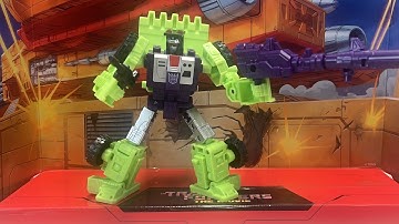 Transformers Studio Series 86 Constructicon Scrapper Unboxing and initial impressions - Devastator!!