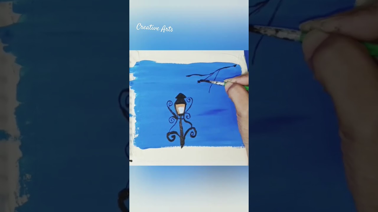 street light painting