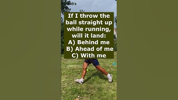 Relative Velocity - Throwing while Running - Physics Demo  #physicslab #physicsdemo #physics