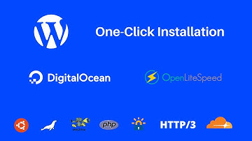 Install WordPress at DigitalOcean with ⚡ OpenLiteSpeed in 1-Click